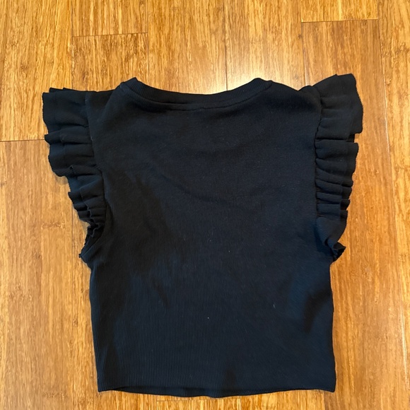 ZARA black cropped top - Picture 4 of 4